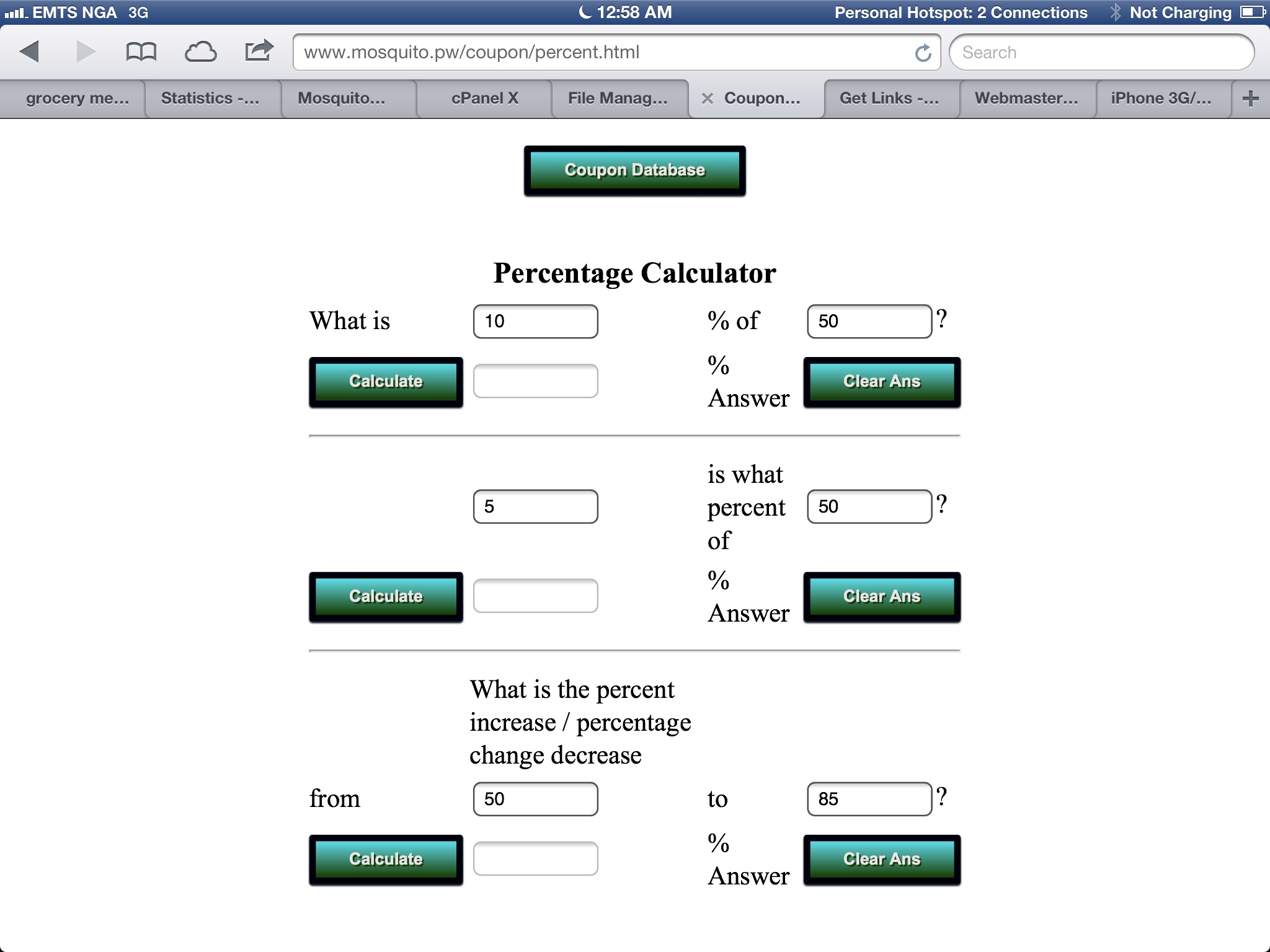 percent calculator app